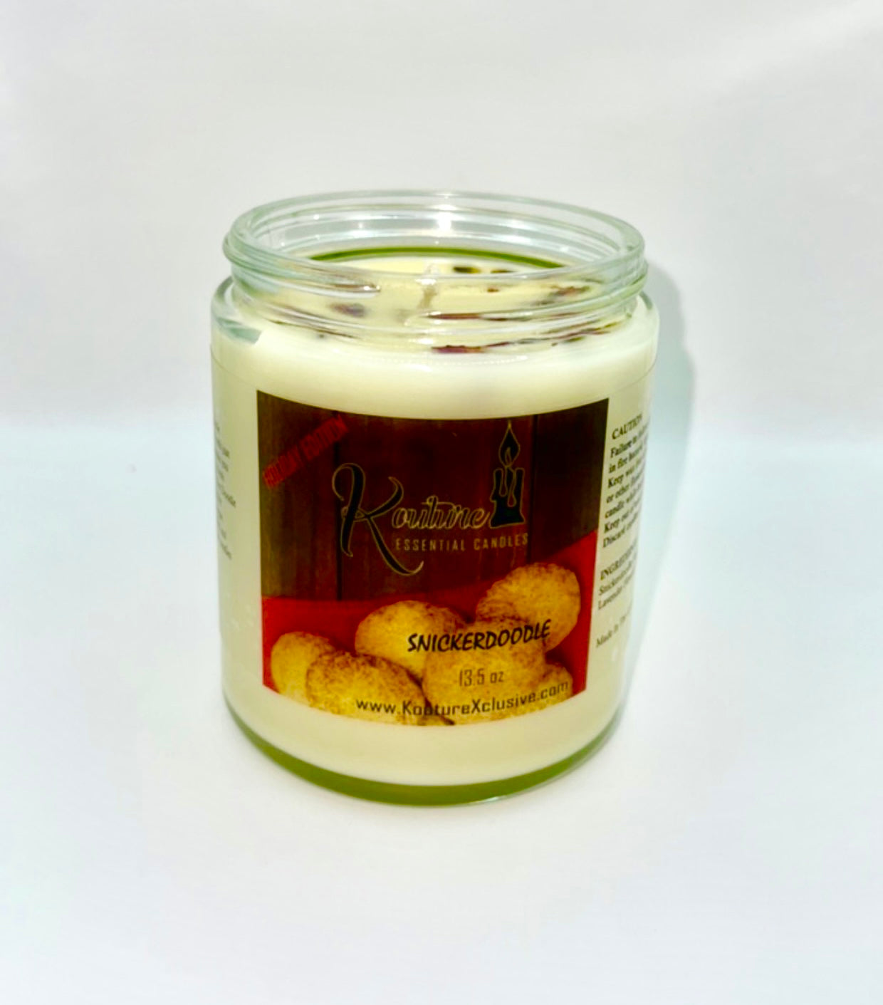 Snickerdoodle Cookie ( Holiday Edition 8oz )